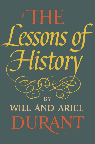 The lessons of history